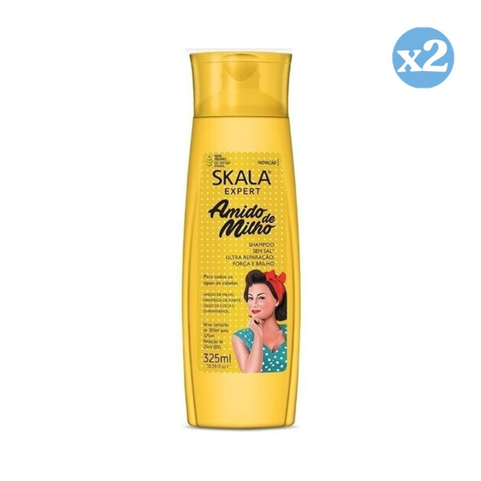 Confezione 2x - Shampoo Amido 325ml - Skala - 1