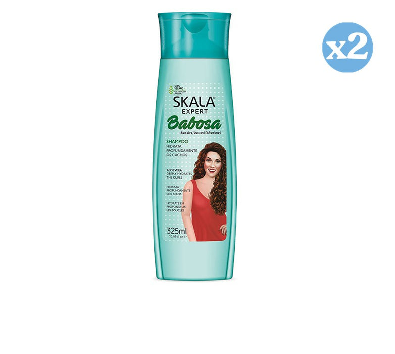 Confezione 2x - Shampoo Idranutriente all'Aloe Vera 325 ml - Skala - 1