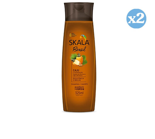 Pacco 2x - Shampoo al Caju E Murumuru 325ml - Skala - 1