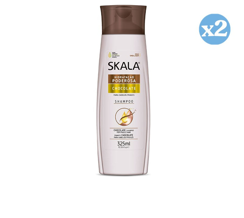 Pacco 2x - Shampoo al Cioccolato 325 ml - Skala - 1