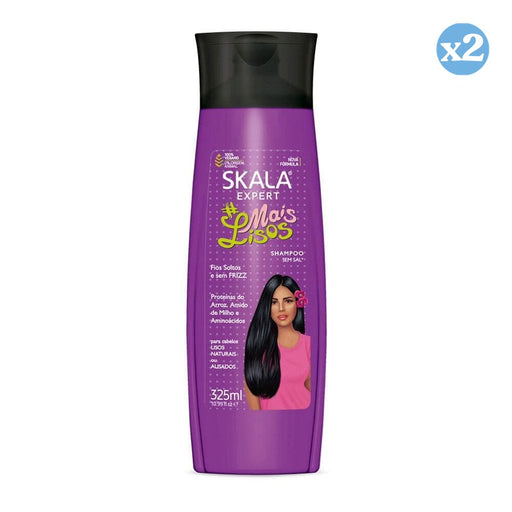 Pacco 2x - Shampoo Extra Lisci 325ml - Skala - 1