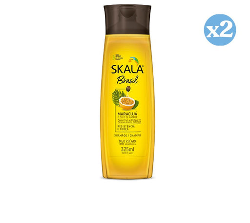 Pacco 2x - Shampoo Maracuja E Olio Di Pataua 325Ml - Skala - 1