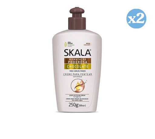 Pacchetto 2x - Crema per lo styling al cioccolato 250G - Skala - 1