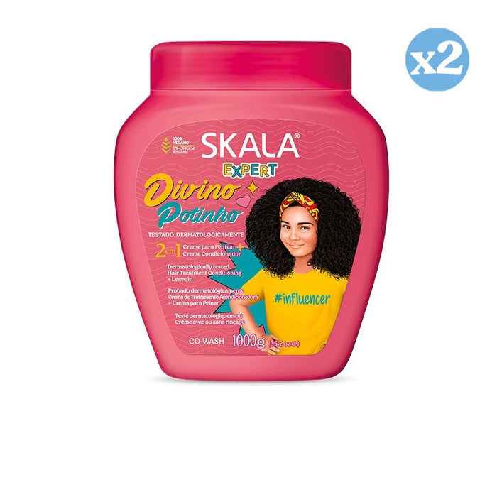 Confezione 2x - Crema Condizionante Kids 1000 ml - Skala - 1