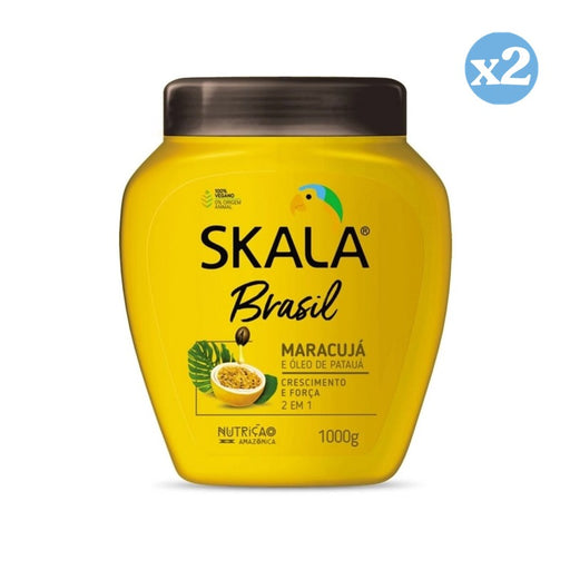 Confezione 2x - Crema Condizionante Maracuja E Olio Pataua 1000Ml - Skala - 1