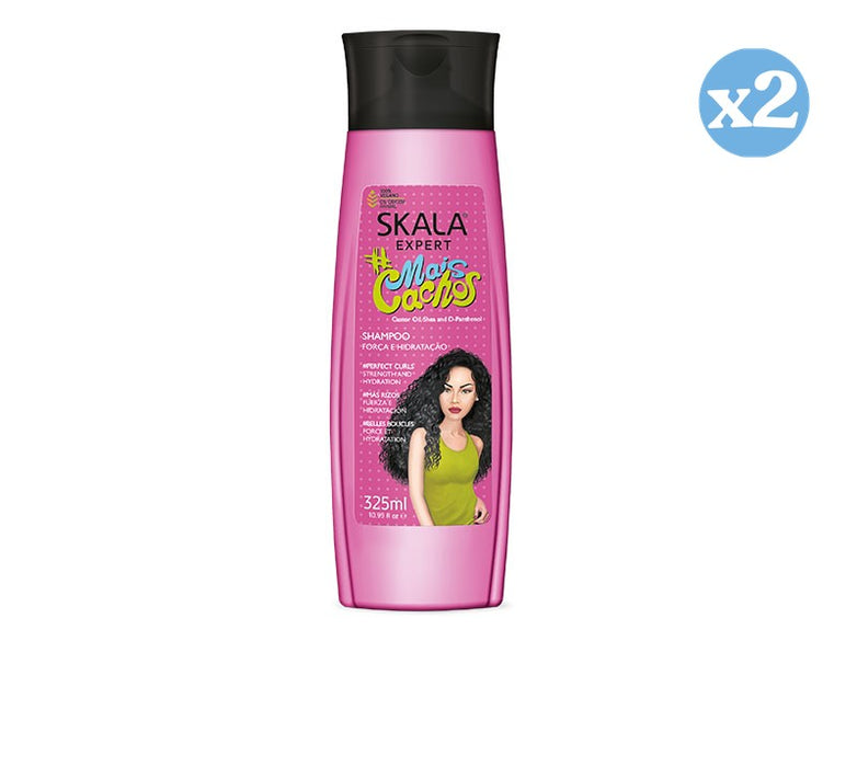 Confezione da 2 - Shampoo per ricci 325 ml - Skala - 1