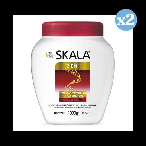 Confezione 2x - Crema Condizionante 12 In 1 1000Ml - Skala - 1