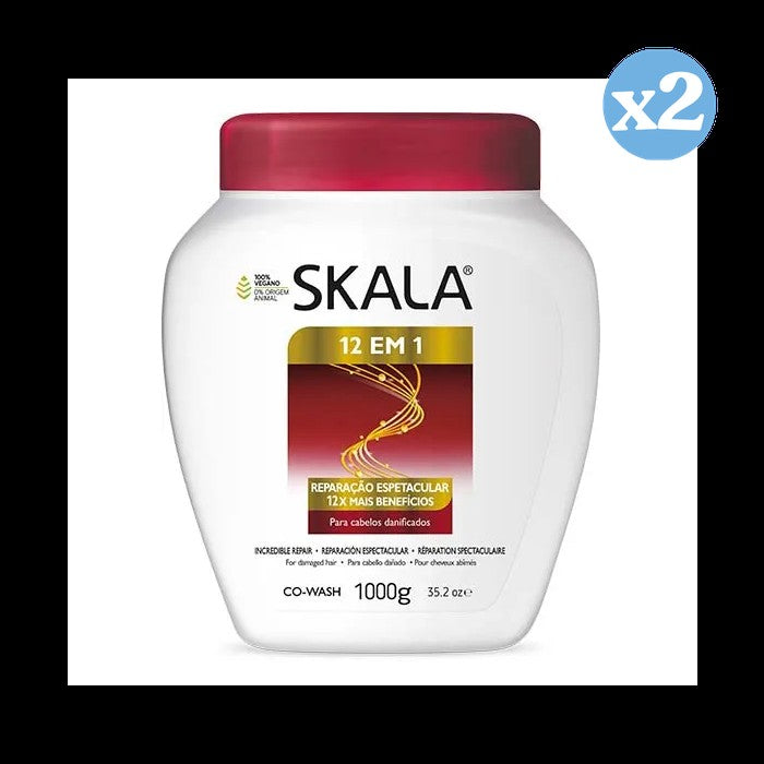 Confezione 2x - Crema Condizionante 12 In 1 1000Ml - Skala - 1