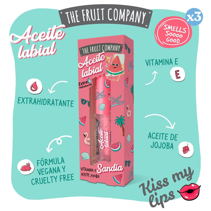 Pacco da 3 - Olio Labbra all'Anguria - The Fruit Company - 2