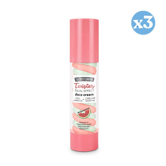Confezione 3x - Crema Viso Twister Dual Effect - The Fruit Company - 1