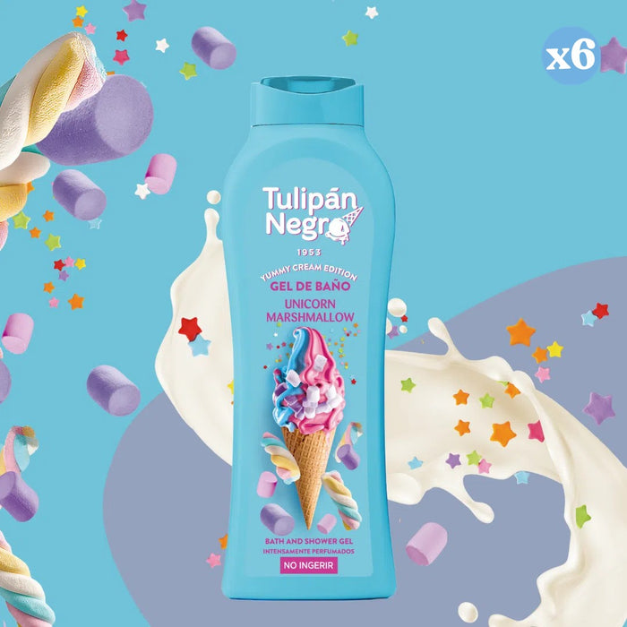 Pacchetto 6x - Gel Unicorno 650 ml - Tulipan Negro - 2