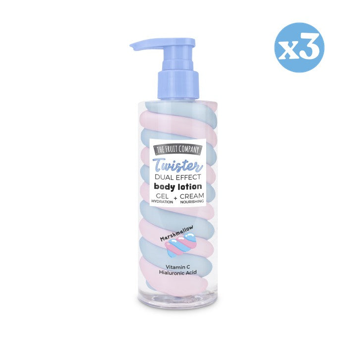 Pacco 3x - Crema corpo Twister Dual Effect da 200 gr - The Fruit Company - 1