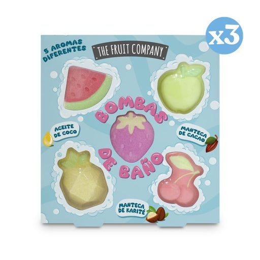 Confezione da 3 - Set Bombe da Bagno - The Fruit Company - 1