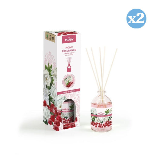 Confezione 2x - MIKADO PROFUMATORE AMBIENTE YANI SWEET 100ML - Prady - 1