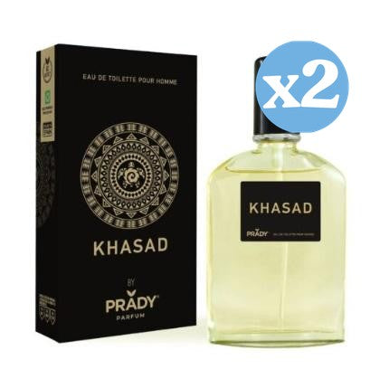 Confezione 2x - Eau de Toilette "Khasad" - 100ml - Prady - Prady - 1