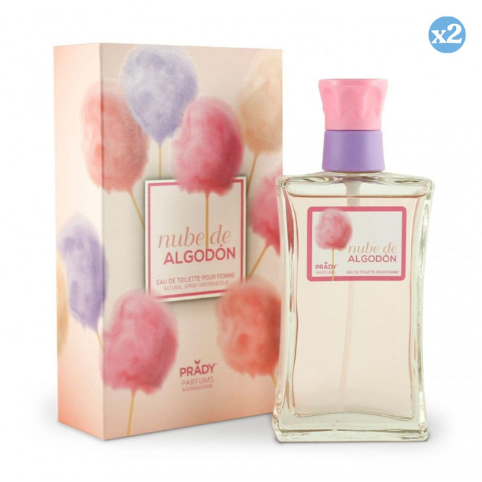 Confezione da 2 - Eau de Toilette "Nuvola di Cotone" - 100ml - Prady - Prady - 1