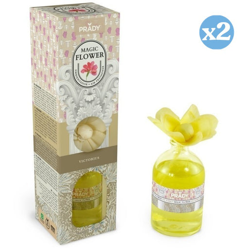 Pacco 2x - MAGIC FLOWER AMBIENTATORE VICTORIUS 100ML PRADY - Prady - 1