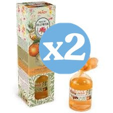 Confezione da 2 - DEODORANTE PER AMBIENTE MAGIC FLOWER CANNELLA E ARANCIA 100ML PRADY - Prady - 1