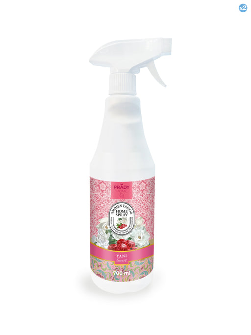 Confezione 2x - PROFUMATORE PER LA CASA SPRAY YANI SWEET 700 ML - Prady - 1
