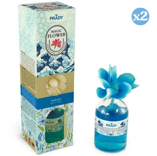 Confezione 2x - MAGIC FLOWER PROFUMATORE OCEANO 100ML PRADY - Prady - 1
