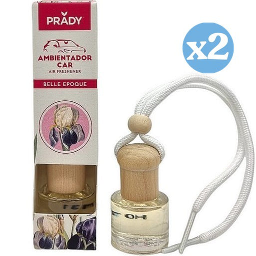 Confezione 2x - PROFUMATORE AUTO BELLE EPOQUE PRADY 6ML - Prady - 1