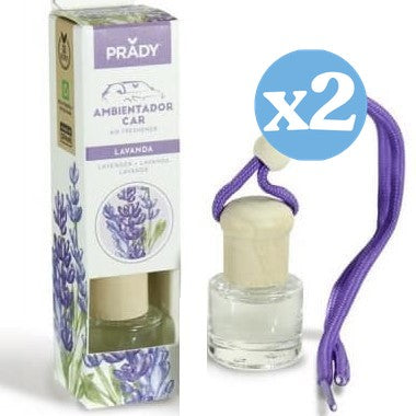 Pacchetto 2x - AMBIENTATORE AUTO LAVANDA PRADY 6ML - Prady - 1