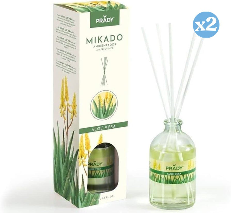 Pacco 2x - MIKADO ALOE VERA - Prady - 1
