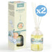 Confezione 2x - MIKADO PROFUMATORE AMBIENTE BEBE 100ML - Prady - 1