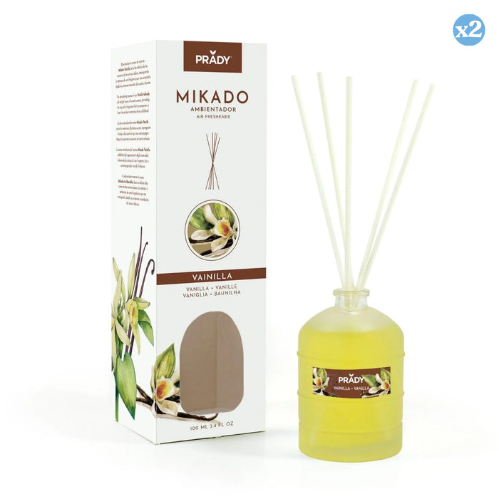 Pack 2x - MIKADO VANIGLIA 100 ML - Prady - 1