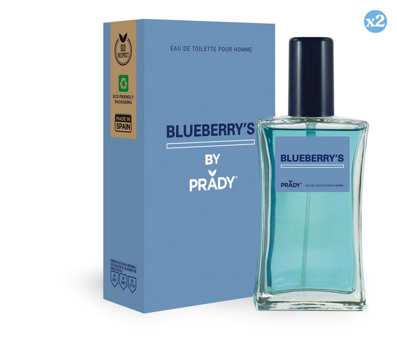 Confezione 2x - COLONIA BLUEBERRY'S HOMME - Prady - 1
