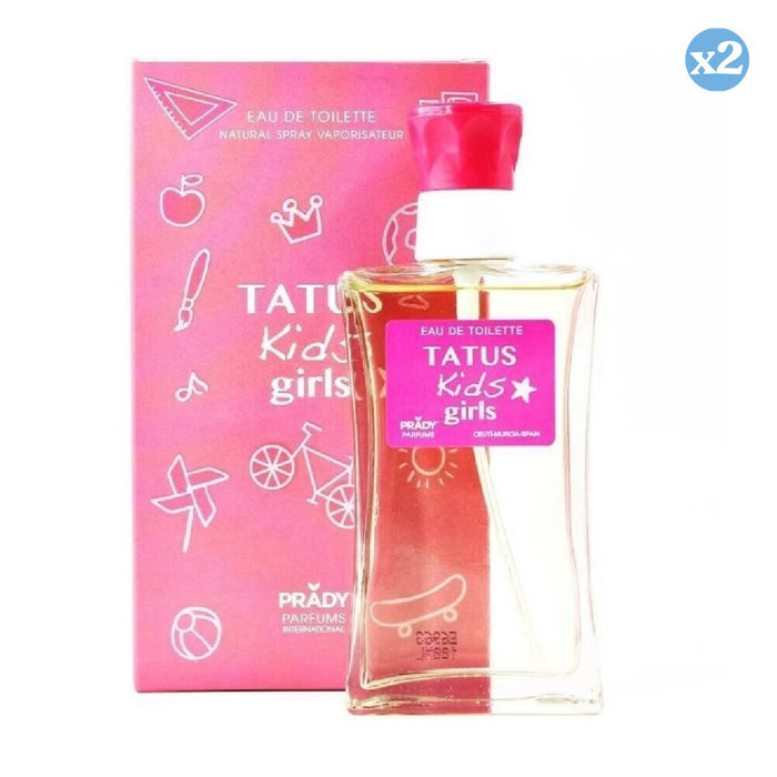Confezione 2x - EAU DE TOILETTE TATUS KIDS GIRLS 100ML - Prady - 1