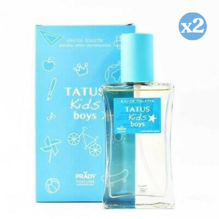 Confezione 2x - EAU DE TOILETTE TATUS KIDS BOYS 100ML - Prady - 1