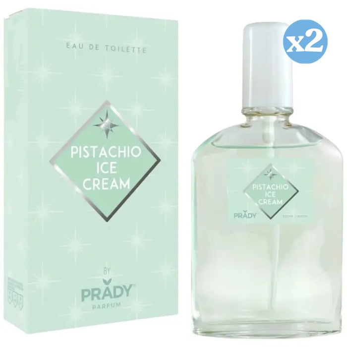 Confezione 2x - Eau de Toilette Pistacchio Ice Cream - 85ml - Prady - Prady - 1