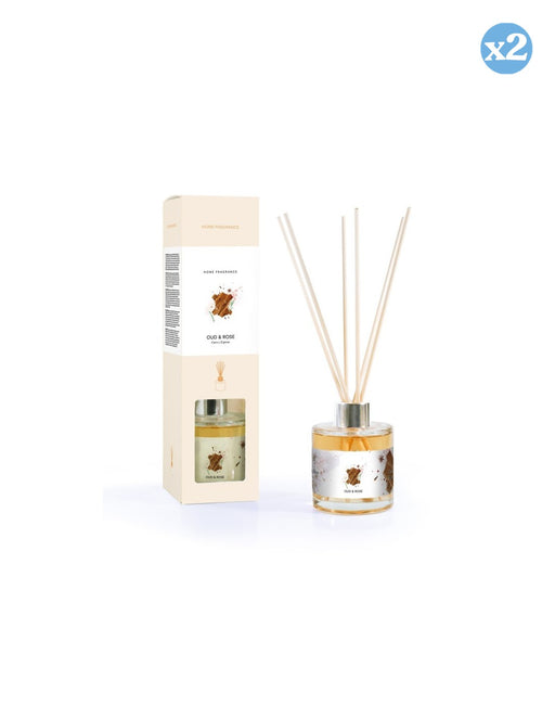 Confezione 2x - MIKADO AMBIENTATORE PREMIUM TRUE LEATHER 130ML - Prady - 1