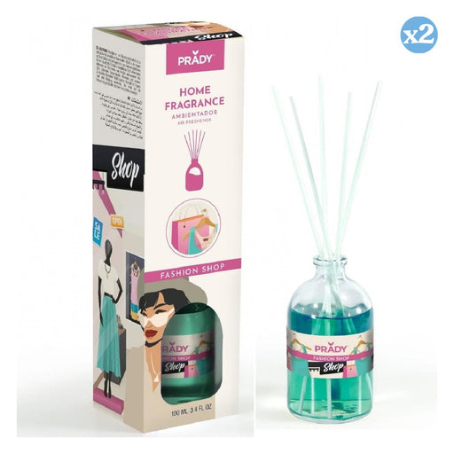 Confezione 2x - MIKADO PROFUMATORE FASHION SHOP 100ML - Prady - 1