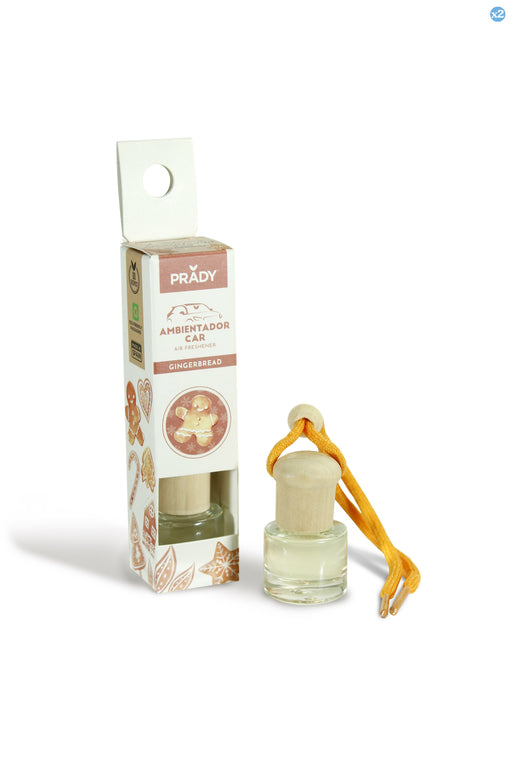 Confezione 2x - PROFUMATORE PER AUTO GINGERBREAD PRADY 6ML - Prady - 1