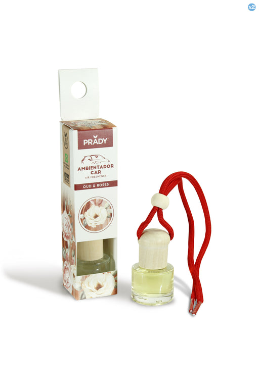 Pack 2x - PROFUMATORI AUTO OUD & ROSE PRADY 6ML - Prady - 1