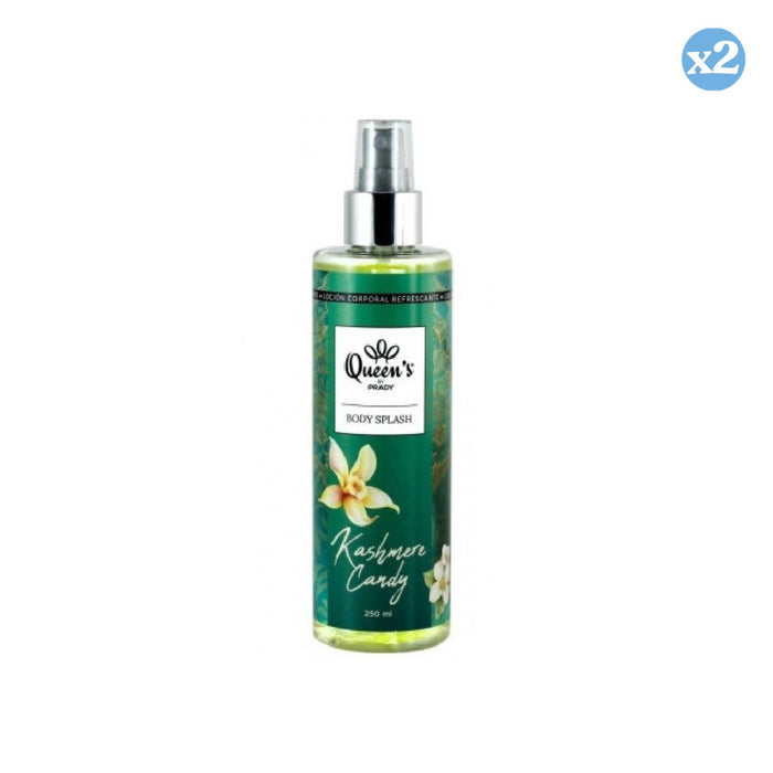 Pacco 2x - BODY SPLASH KASHMERE CANDY PRADY 250ML - Prady - 1