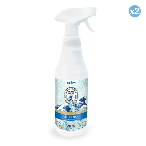 Pacco 2x - SPRUZZATORE PER AMBIENTE OCEANO 700 ML - Prady - 1