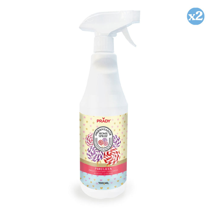 Pacchetto 2x - SPRUZZATORE PER AMBIENTE PIRULETA 700 ML - Prady - 1