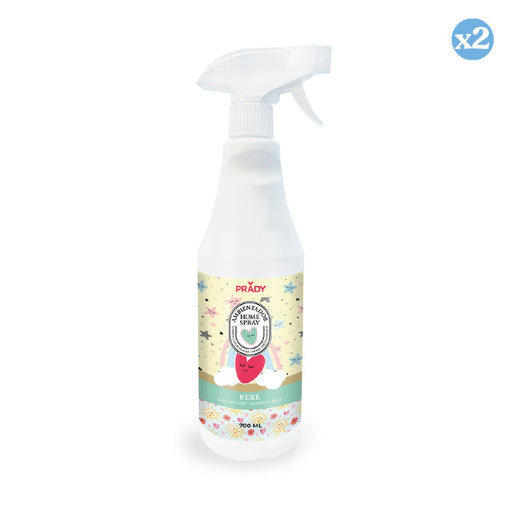 Pacco 2x - SPRUZZO PER AMBIENTE BEBE 700 ML - Prady - 1