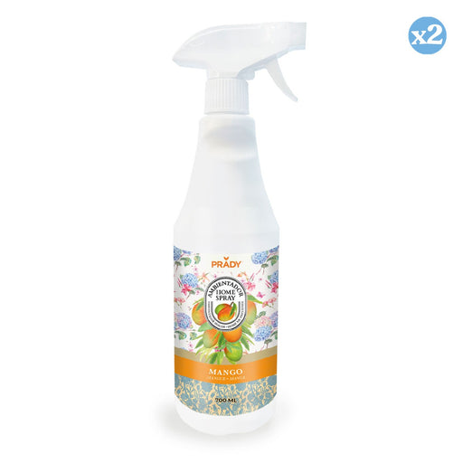 Pacco 2x - AMBIENTATORE SPRAY PER LA CASA MANGO 700 ML - Prady - 1