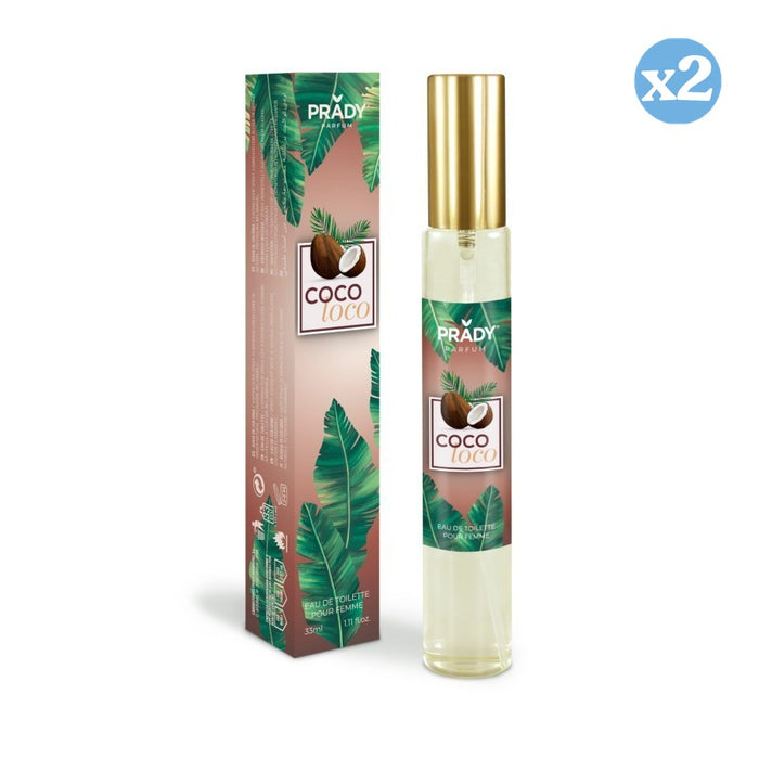 Confezione 2x - EAU DE TOILETTE 33ML COCO LOCO FRUTTATO - Prady - 1