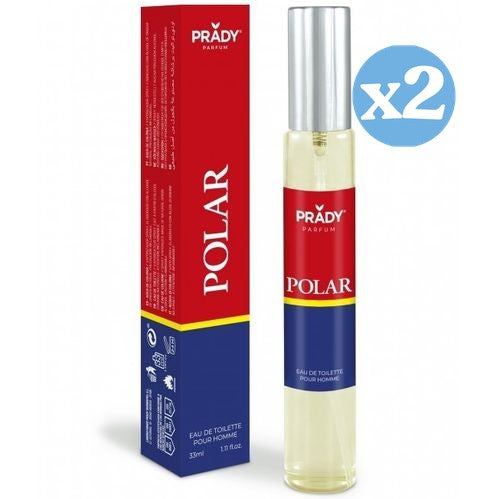 Confezione 2x - EAU DE TOILETTE 33ML POLAR - Prady - 1