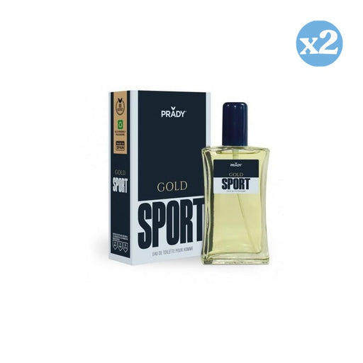 Pack 2x - PROFUMO GOLD SPORT HOMME 100ML - Prady - 1