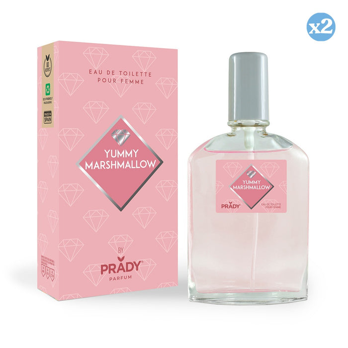 Confezione 2x - EAU DE TOILETTE DONNA YUMMY MARSHMALLOW - PRADY - Prady - 1