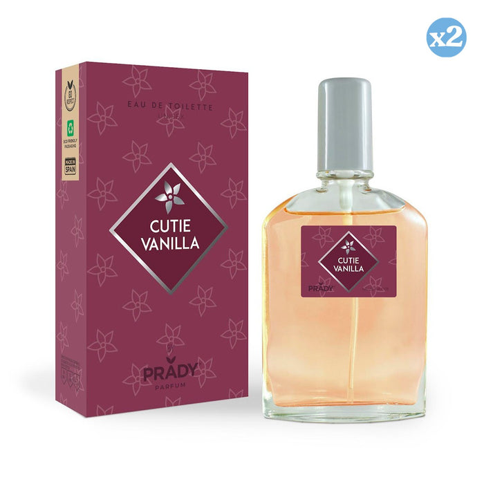 Confezione 2x - EAU DE TOILETTE UNISEX CUTIE VANILLA - PRADY - Prady - 1