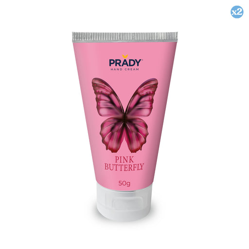 Pacco 2x - CREMA MANI PINK BUTTERFLY - Prady - 1