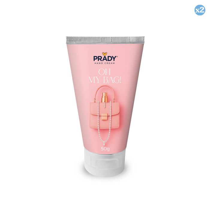Confezione 2x - TUBO 50GR CREMA MANI OH MY BAG! - Prady - 1