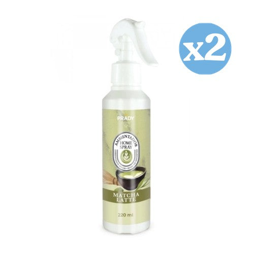 Pacco 2x - AMBIENTATORE SPRUZZO PER LA CASA MATCHA LATTE 220ML - Prady - 1